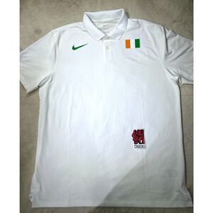 Nike Elite Ivory Coast Cote D'ivoire polo top Shirt CU8622 100 NEW Men's Large